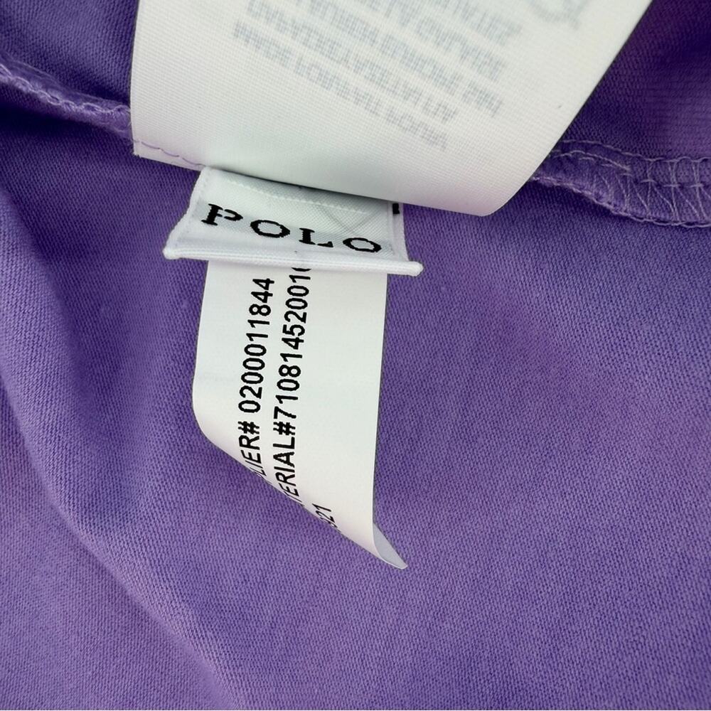 Polo Ralph Lauren Performance Polo Golf Shirt Lavender Men’s Large - Picture 9 of 9